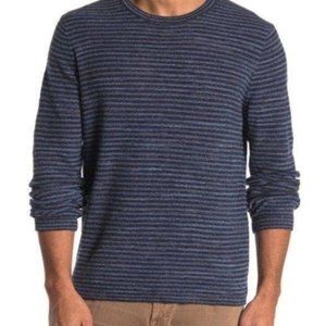 Grayers Blue Knit Stripe Crewneck Sweater L NWT